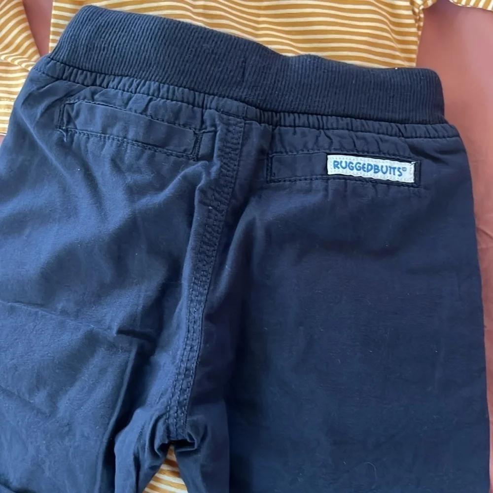 Baby Ruggedbutts 2 piece 12-18 months long sleeve and chino‎ pants for boys